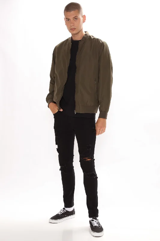 Eddie Bomber Jacket - Olive