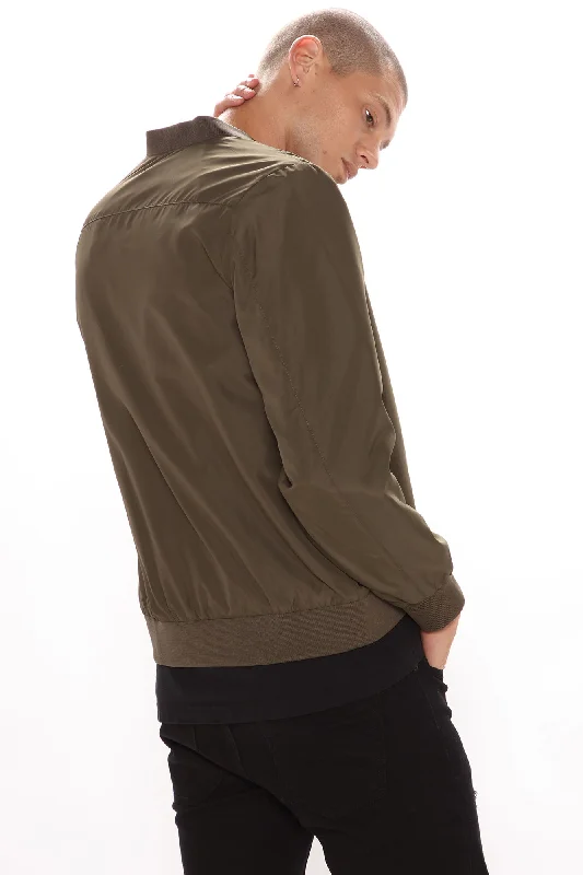 Eddie Bomber Jacket - Olive