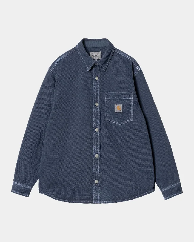 George Shirt Jacket | Air Force Blue (stone dyed)