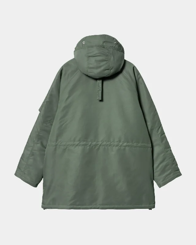 Hooded Olten Parka | Duck Green