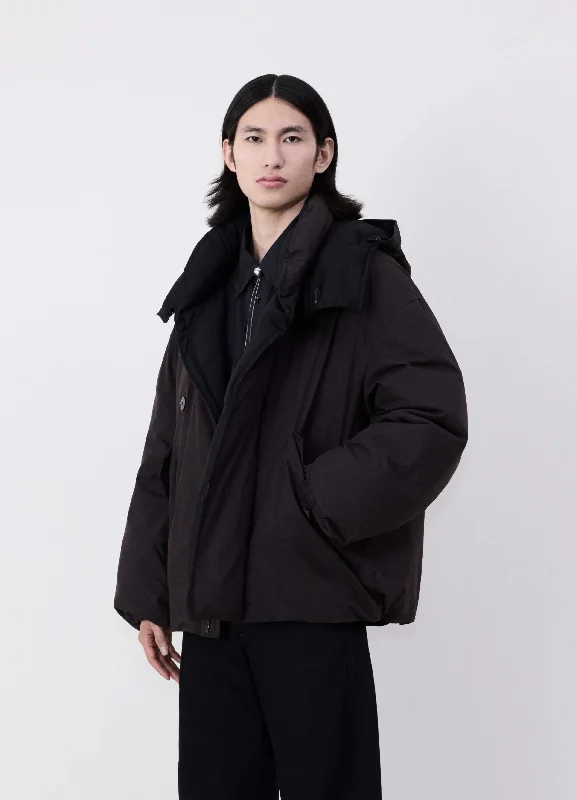 HOODED PUFFER BLOUSON