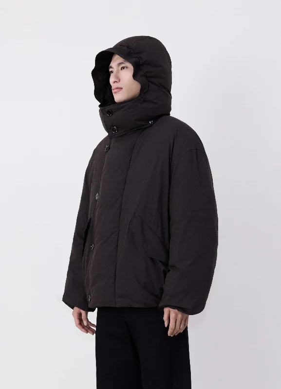 HOODED PUFFER BLOUSON