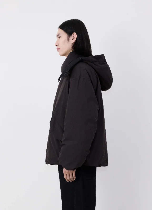 HOODED PUFFER BLOUSON