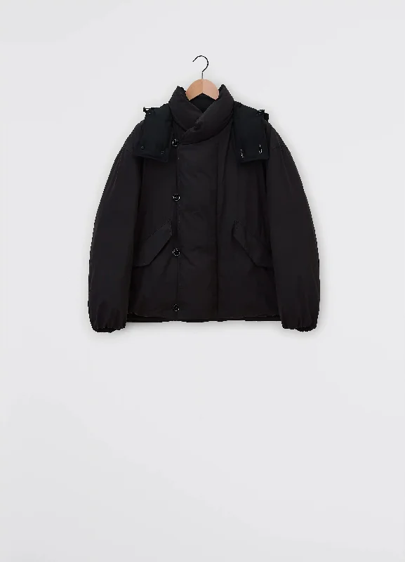 HOODED PUFFER BLOUSON