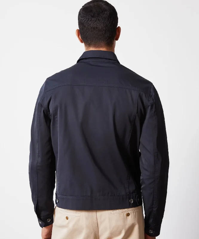 Italian Lightweight Dylan Jacket in Navy