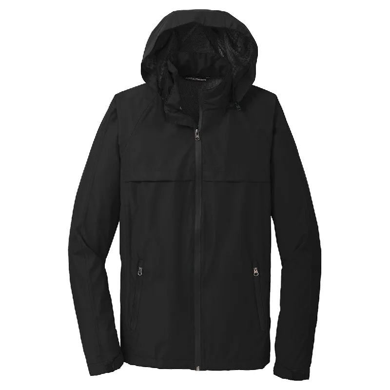 Port Authority Men's Black Torrent Waterproof Jacket