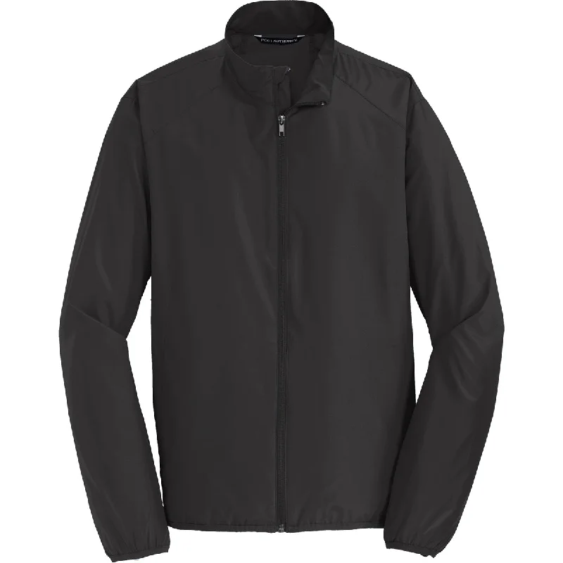 Port Authority Men's Black Zephyr Full-Zip Jacket