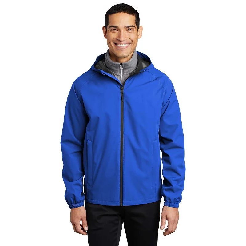 Port Authority Men's True Royal Essential Rain Jacket