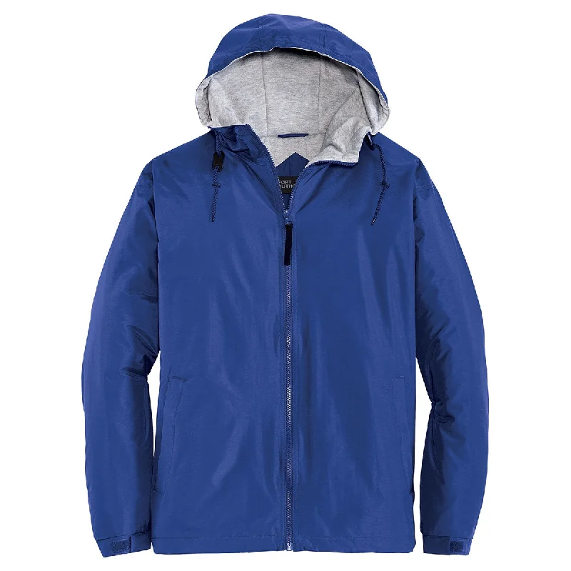 Port Authority Men's Royal/Light Oxford Team Jacket