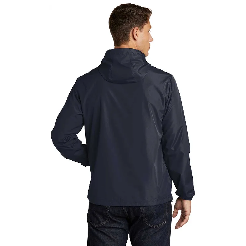 Sport-Tek Men's True Navy Packable Anorak