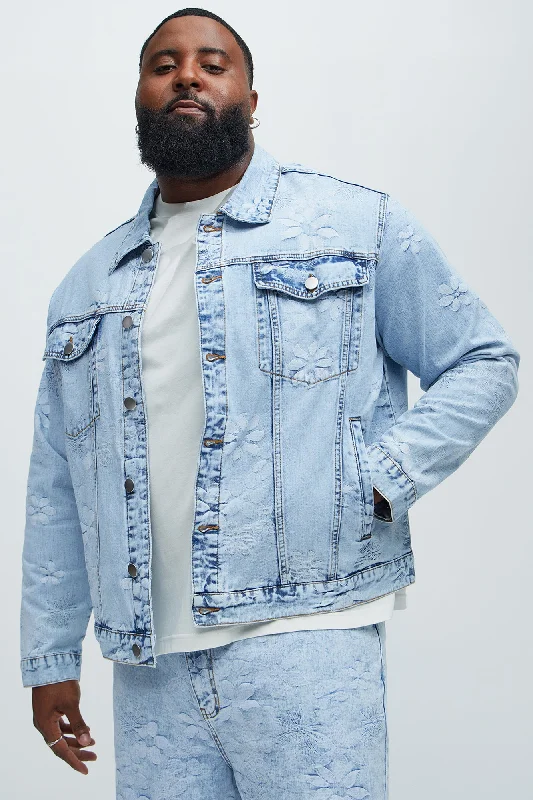 Kenneth Trucker Jacket - Light Wash