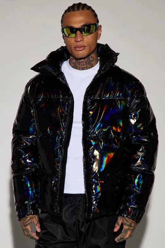 Kings Oil Slick Puffer - Black