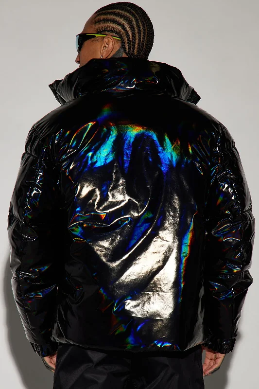 Kings Oil Slick Puffer - Black