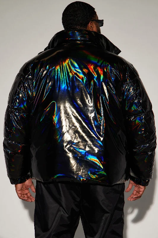 Kings Oil Slick Puffer - Black