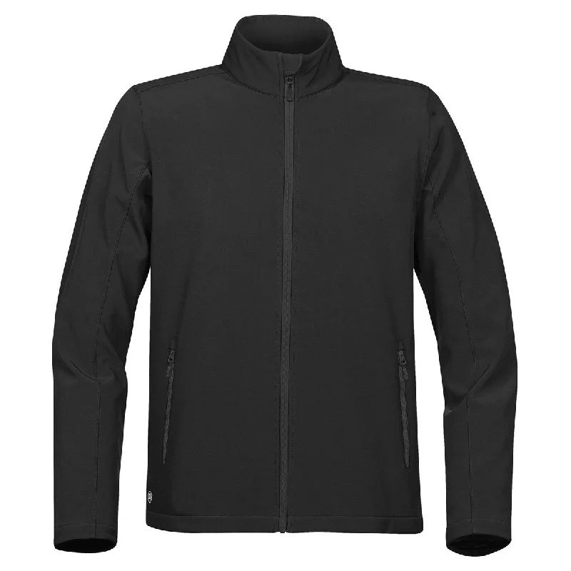 Stormtech Men's Black/Carbon Orbiter Softshell