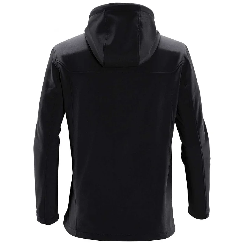 Stormtech Men's Black/Dolphin Orbiter Softshell Hoody