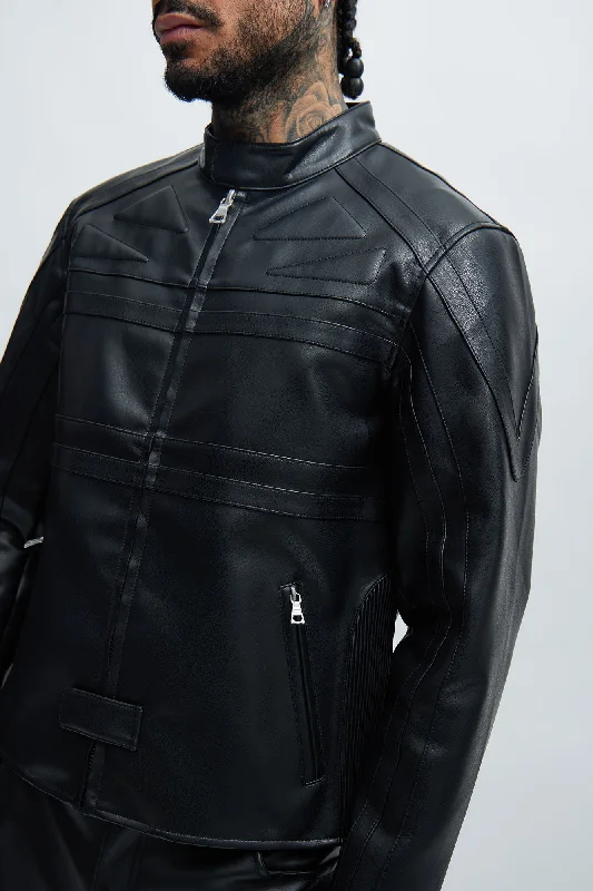 Lord Moto Jacket - Black