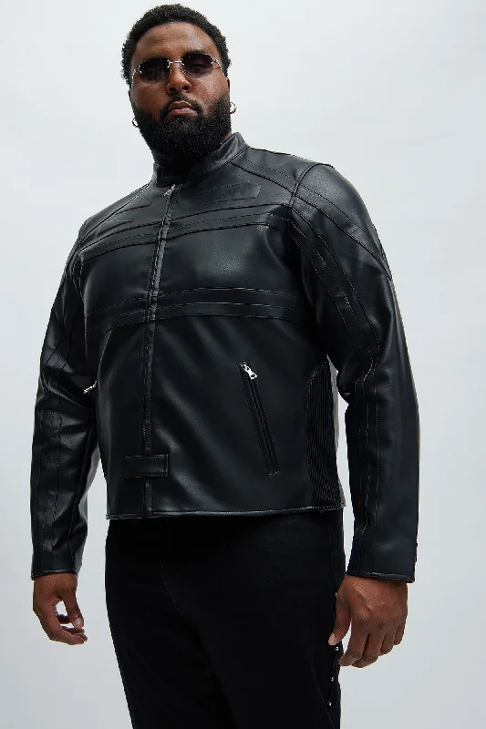 Lord Moto Jacket - Black