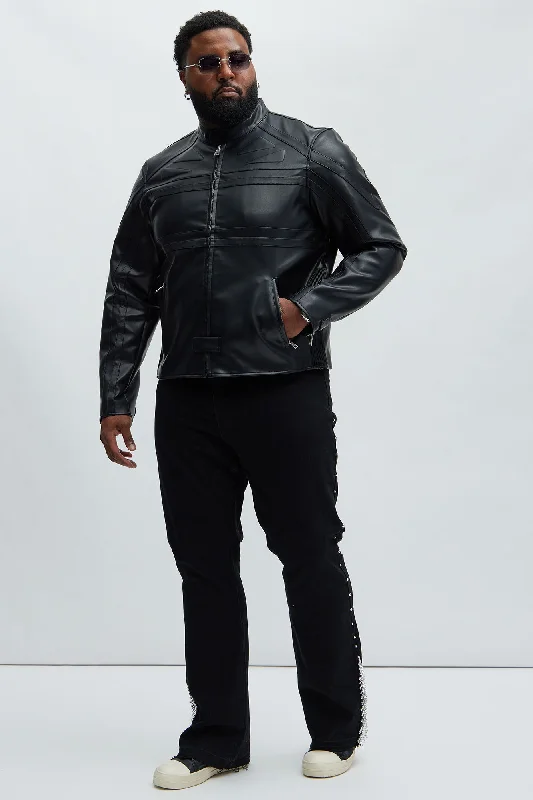 Lord Moto Jacket - Black