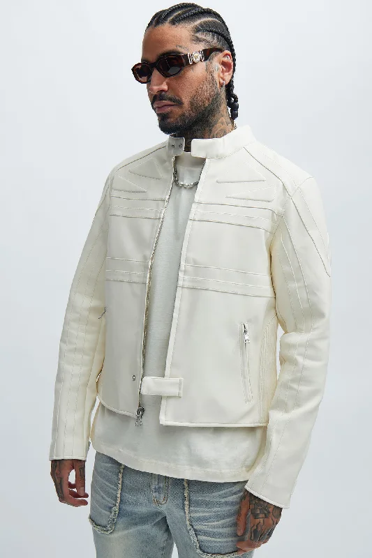 Lord Moto Jacket - White