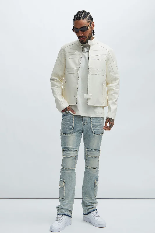 Lord Moto Jacket - White