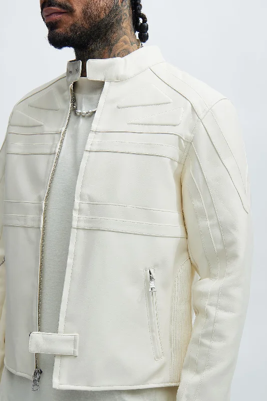 Lord Moto Jacket - White