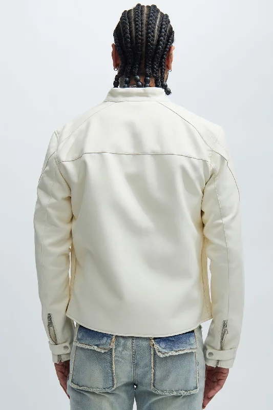 Lord Moto Jacket - White