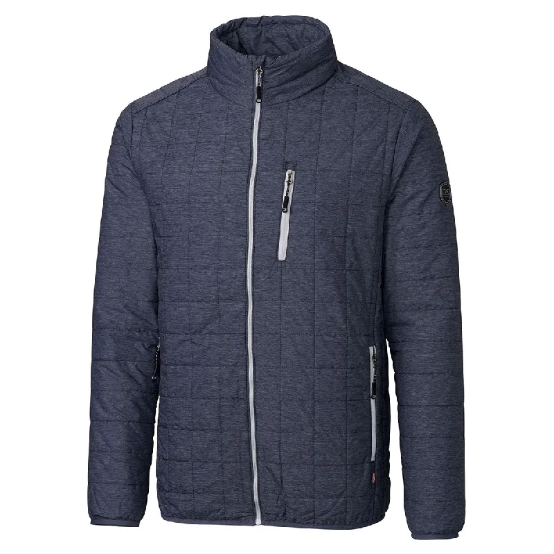 Cutter & Buck Men's Anthracite Melange Rainier Jacket