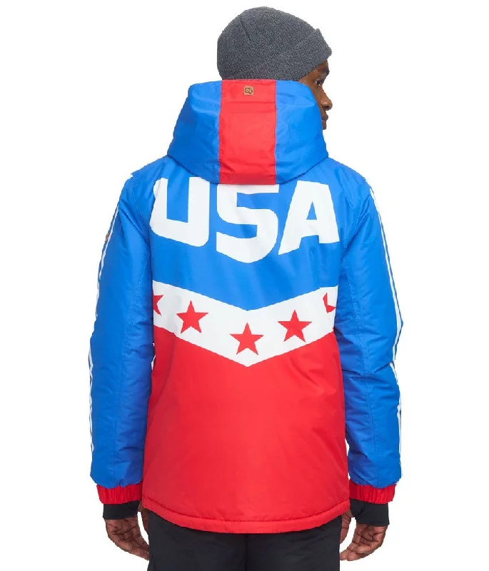 Men's Rockets Red Shred Winter Jacket