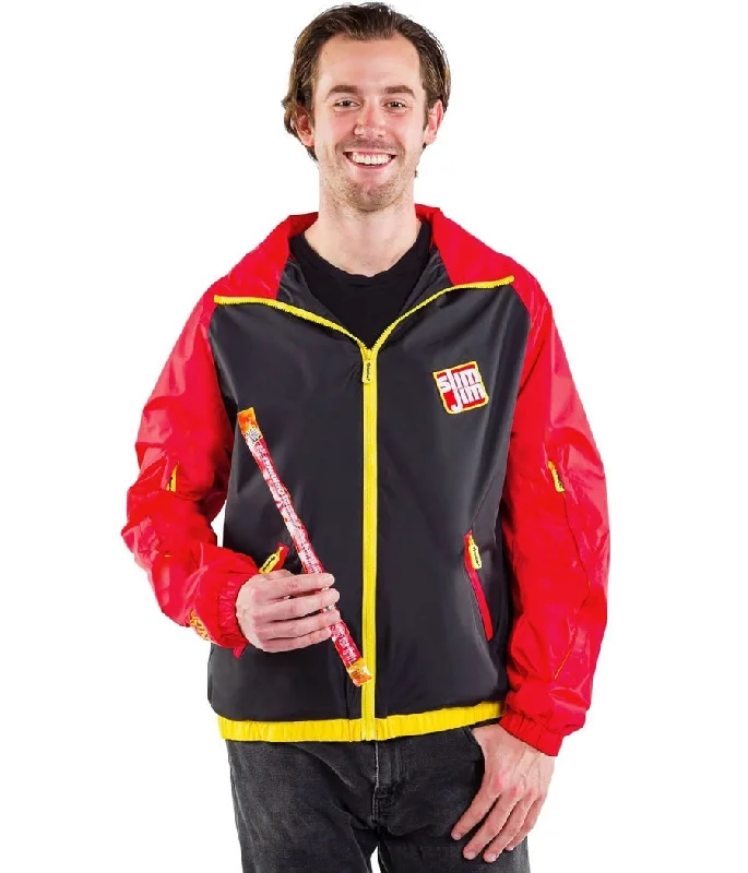 Men's Slim Jim Red and Black Jacket