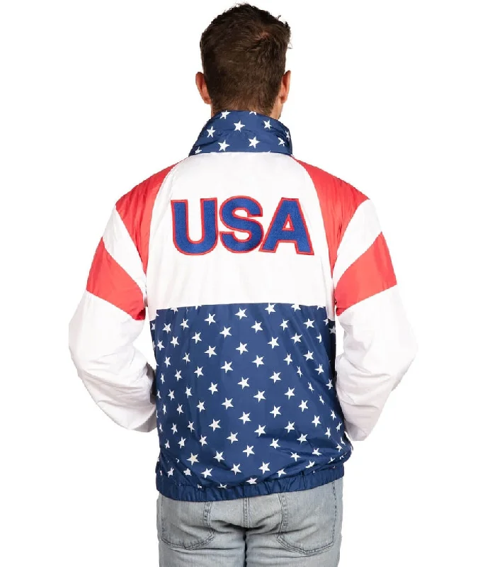 Men's USA Windbreaker Jacket