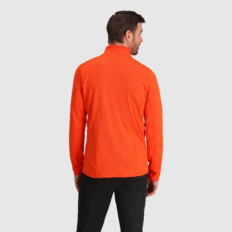 Men's Vigor Grid Fleece Half Zip