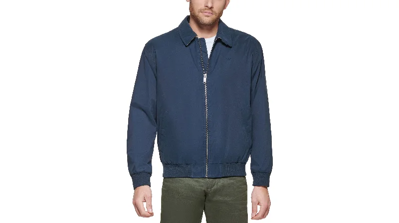 Microtwill Relaxed Bomber Jacket