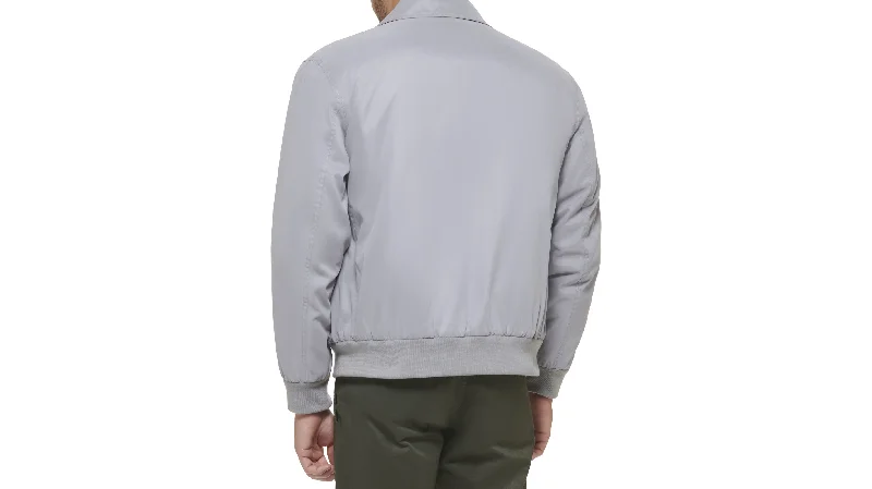 Microtwill Relaxed Laydown Collar Bomber