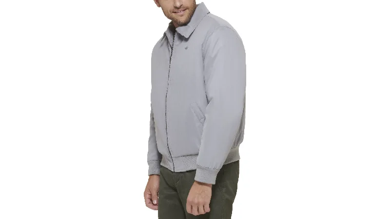 Microtwill Relaxed Laydown Collar Bomber