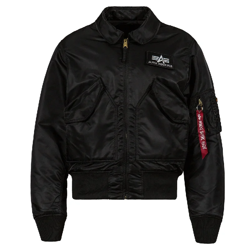 Alpha Industries Men's Black CWU 45/P Flight Jacket