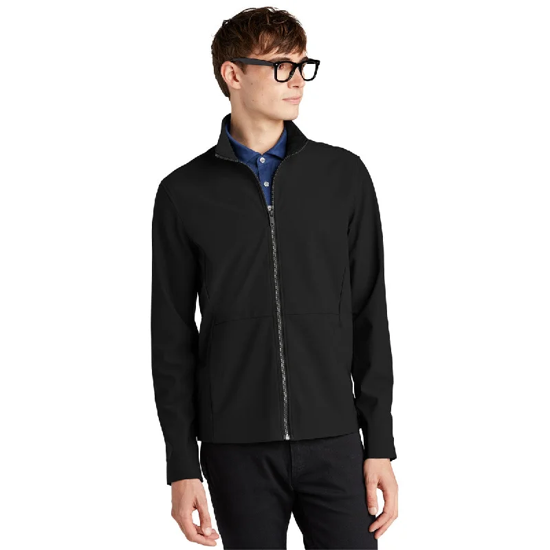 Mercer+Mettle Men's Deep Black Faille Soft Shell