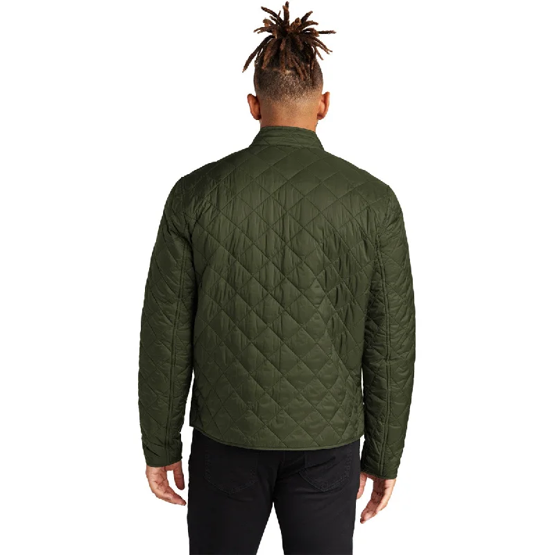 Mercer + Mettle Men's Townsend Green Quilted Full Zip Jacket