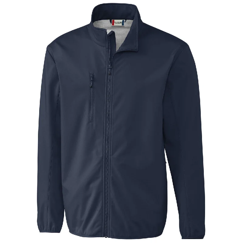 Clique Men's Dark Navy Trail Softshell