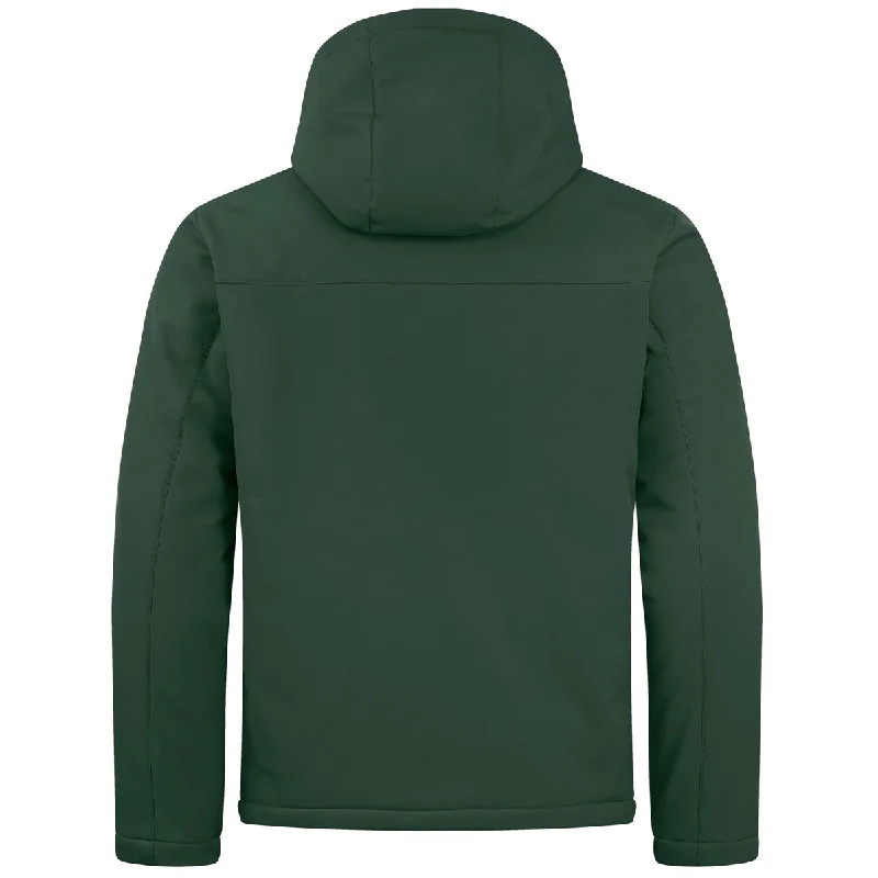 Clique Men's Bottle Green Equinox Insulated Softshell Jacket