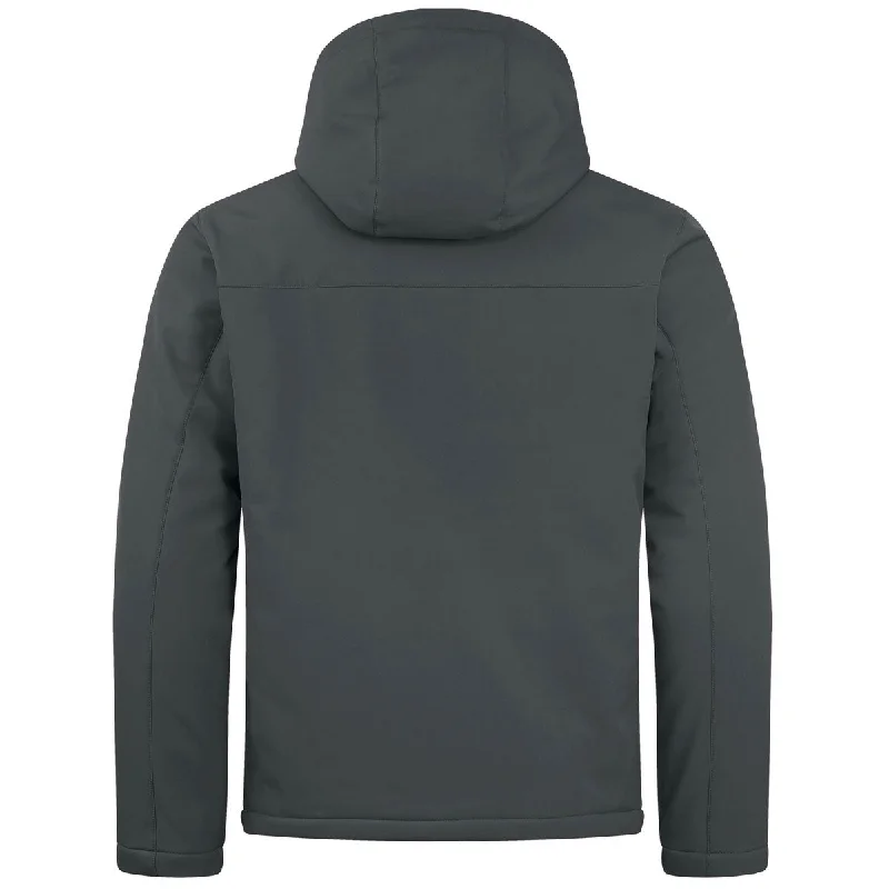 Clique Men's Pure Slate Equinox Insulated Softshell Jacket