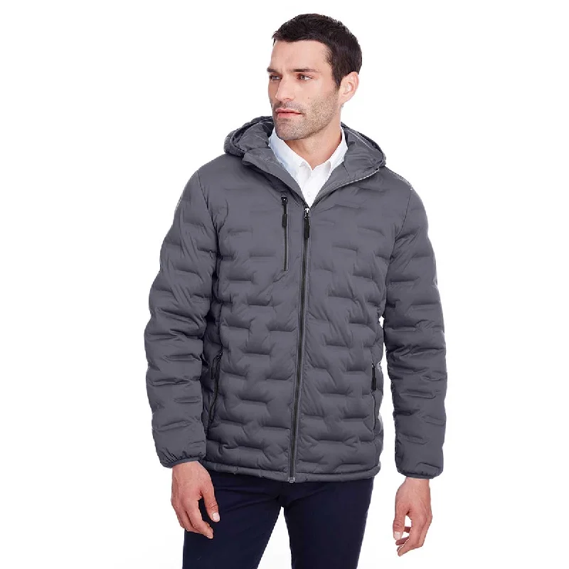 North End Men's Carbon/Black Loft Puffer Jacket