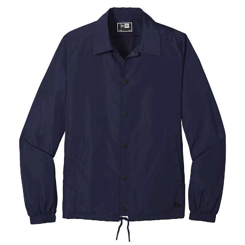 New Era Men's True Navy Coach's Jacket