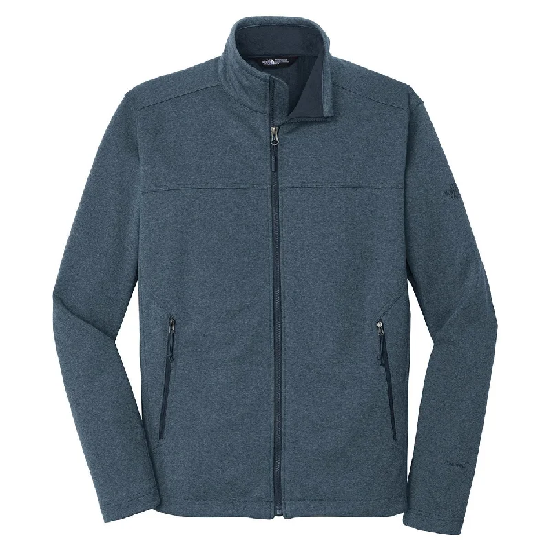 The North Face Men's Urban Navy Heather Ridgeline Soft Shell Jacket