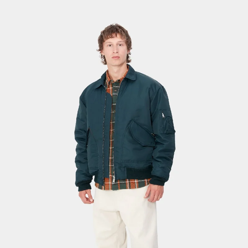 Olten Bomber | Duck Blue / Turmeric