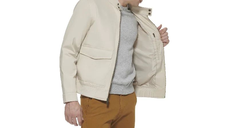 Poly Cotton Twill Barracuda Bomber w/ Harrington Pockets