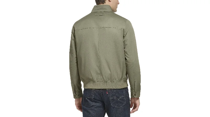 Poly Cotton Twill Barracuda Bomber w/ Harrington Pockets