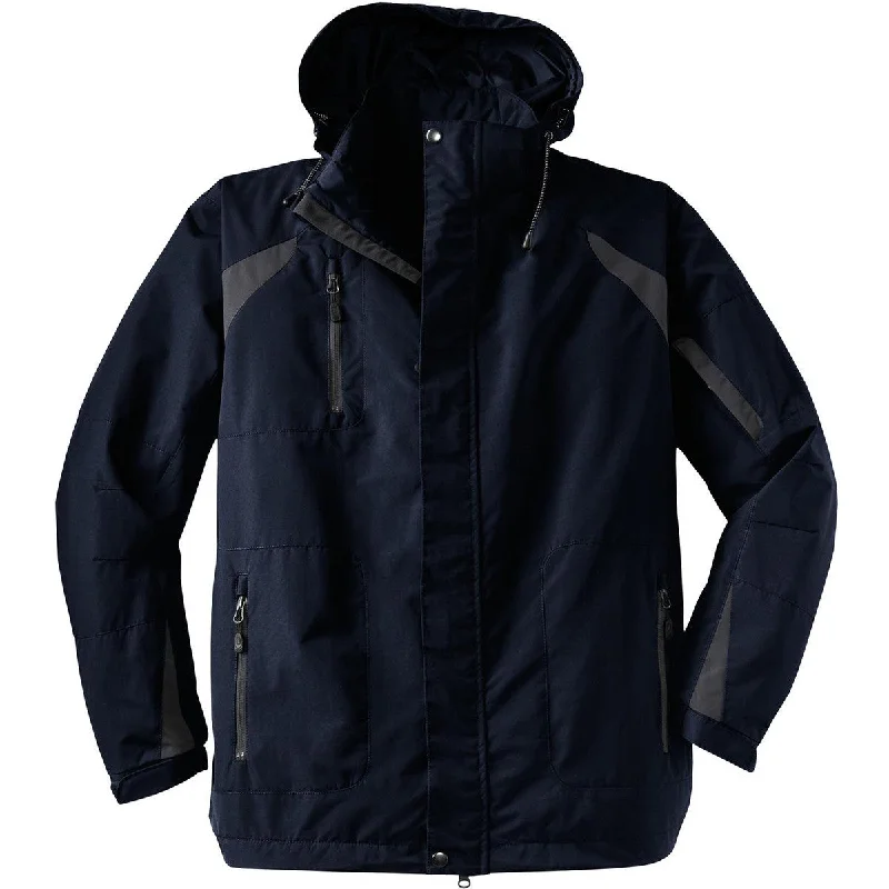 Port Authority Men's True Navy/Iron Grey All Season II Jacket