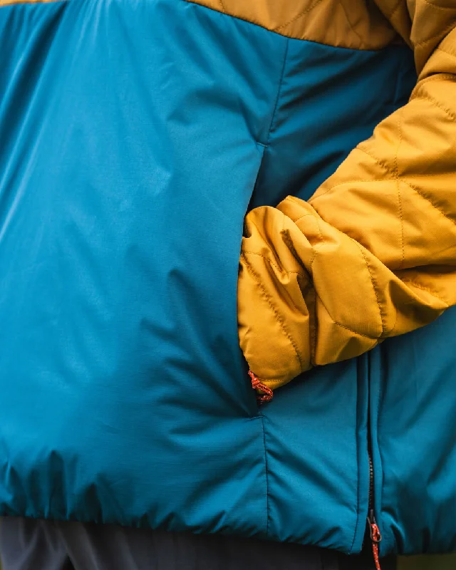 Pursue Recycled Thermore® Insulated Jacket - Dusty Ochre/ Corsair Blue