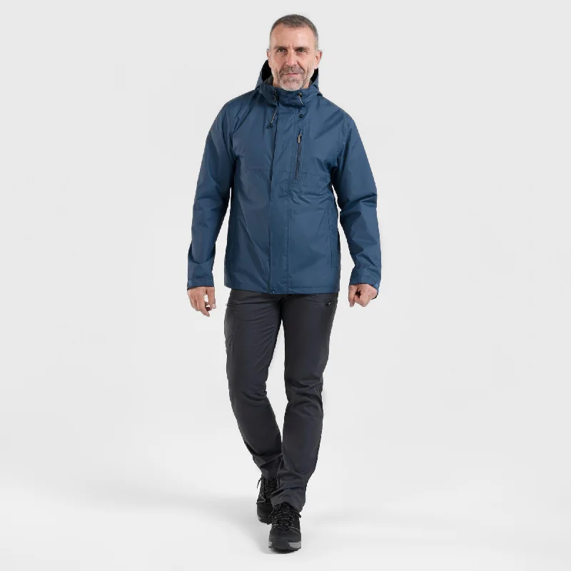 Quechua Men's NH500 Imper Waterproof Rain Jacket